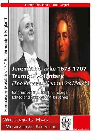 Clarke, Jeremiah; Trumpet Voluntary, trompeta, trompa, órgano