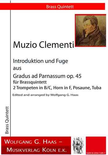 Clementi, Muzio Introduction and Fugue for Brass Quintet