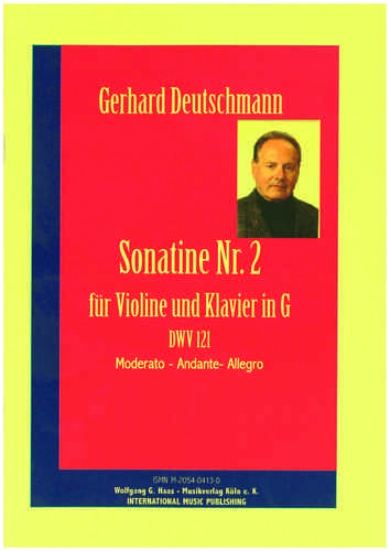 Deutschmann, Gerhard *1933 Sonatine Nr.2 für Violine und Klavier in G DWV 121