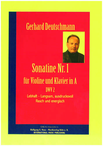 Deutschmann, Gerhard *1933 Sonatine Nr.1 für Violine, Klavier DWV 2