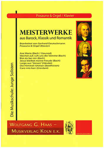 Meisterwerke aus Barock, Klassik und Romantik (Deutschmann), Posaune und Orgel