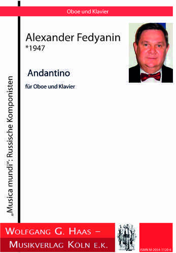Fedyanin,Alexander *1947; Andantino für Oboe und Klavier