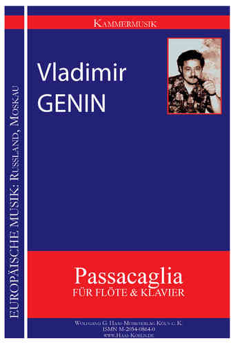 Genin,Vladimir; Passacaglia für Flöte & Klavier