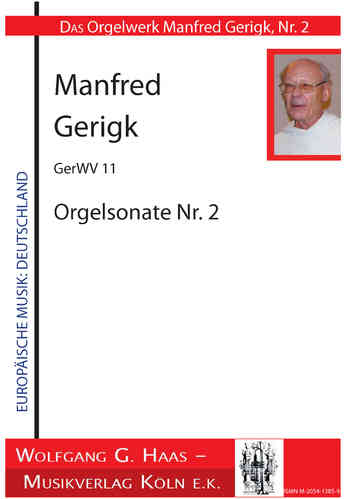 Gerigk, P. Manfred OP *1934 Orgelsonate Nr, 2