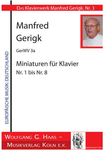 Gerigk, P. Manfred OP *1934, Miniaturen 1-8, GerWV3a