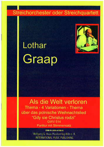 Graap,Lothar; Als die Welt verloren: Gdy sie Christus rodzi, GWV 514