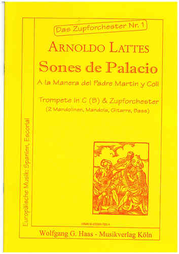 Lattes,Arnoldo *1950; Sones de Palacio /Trompete- Solo &amp; Zupforchester