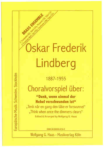Lindberg, Oskar:"Tenk nar en gang den take er forsvunnet" Brass Quintett