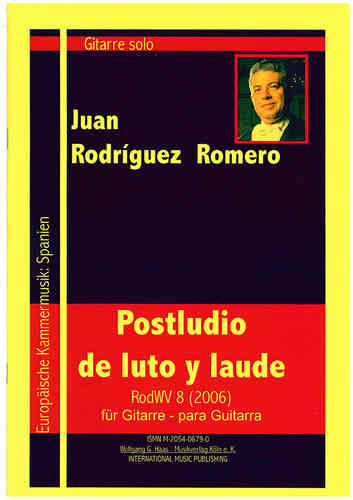 Rodríguez Romero, Juan *1947 Postludio de luto y laude RodWV 8
