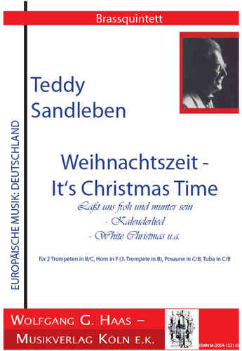 Sandleben,Teddy 1933-2017; Weihnachtzeit für Brassquintett