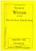 Weiner, Stanley 1925-1991;  Trio für Horn, Tuba, Piano WeinWV195
