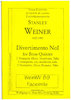 Weiner, Stanley 1925-1991 Divertimento n ° 1 for Brass Quintet WeinWV89