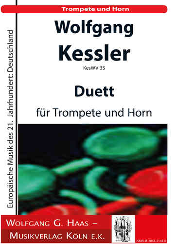 Kessler, Wolfgang * 1945 Duet for trumpet and Valve horn KesWV35