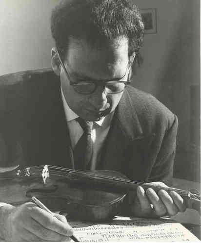 Weiner, Stanley 1925-1991; Sonate für Klarinette Solo WeinWV 34