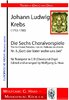 Krebs,Johann L.; The Six Choral Preludes Nr. 6 "Gott, der Vater, wohn' uns bei"; Trumpet and organ