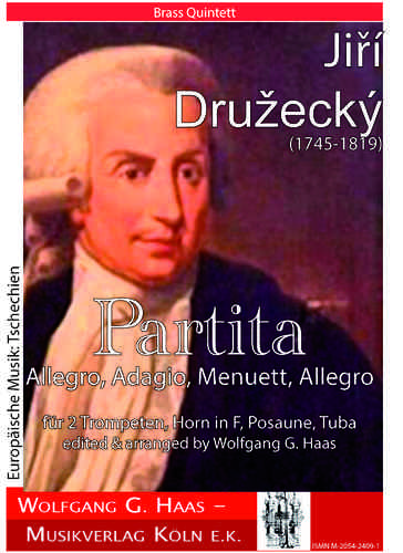 Družecký,Jiří; 1745-1819; Partita for Brass Ensemble