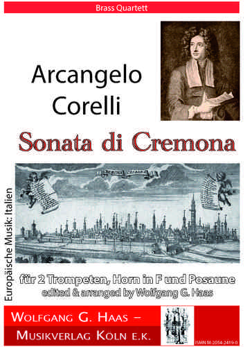 Corelli,Arcangelo,1653-1713: Sonata di Cremona, Brass-Quintett