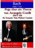 Bach,Johann Sebastian; Fugue über ein Thema von Arcangelo Corelli h-moll, ADE-TRIO Nr. 82