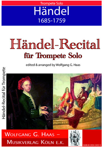 HÄNDEL Georg Friedrich; 1685-1759; Recital-Serie Nr.2  für Trompete  (Solo-Instrumente)