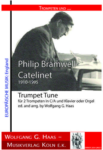 Catelinet,Philip; Trumpet Tune für 2 Trompeten in C/A und Klavier