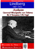 Lindberg, Oskar, Andante, "Gammal fäbodpsalm von Dalarna" für 2 Trumpets C/B, Organ