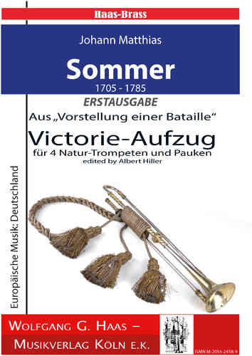 Johann Matthias Sommer 1705 - 1785 From "Presentation of a Bataille" Victorie-Aufzug