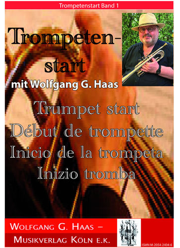 Haas, Wolfgang G.; Trompetenstart Trumpet start - Début de trompette - Inicio de la trompeta