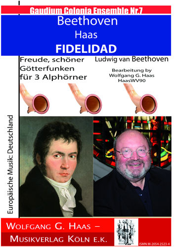 Beethoven/ Haas FIDELIDAD für 3 Alphörner HaasWV90